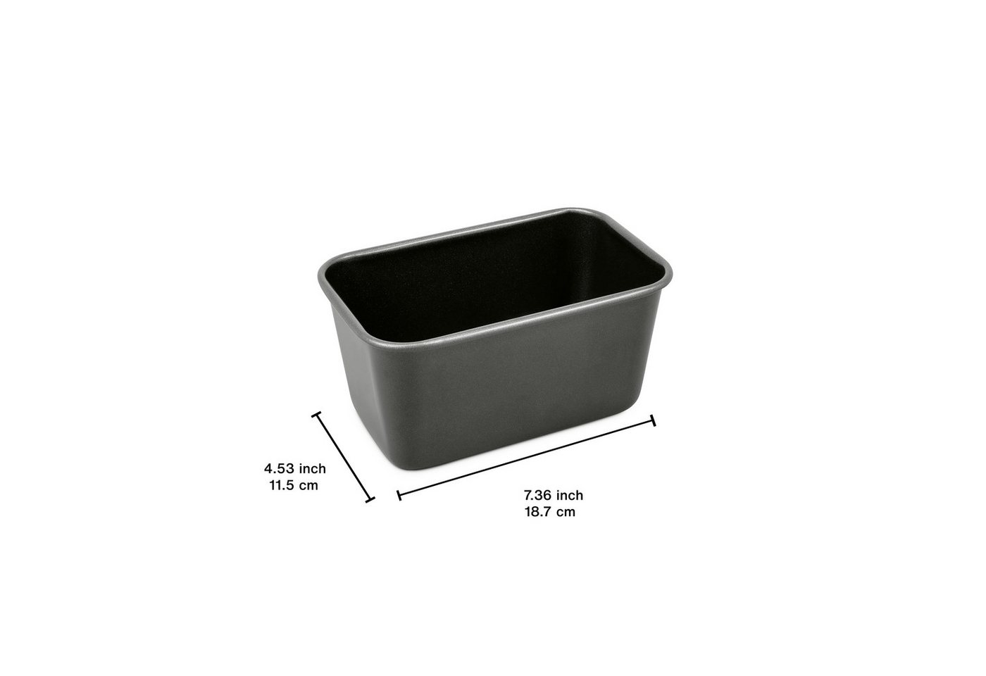 zyliss Brotbackform Antihaft-Kastenform, ofenfest bis 240 °C