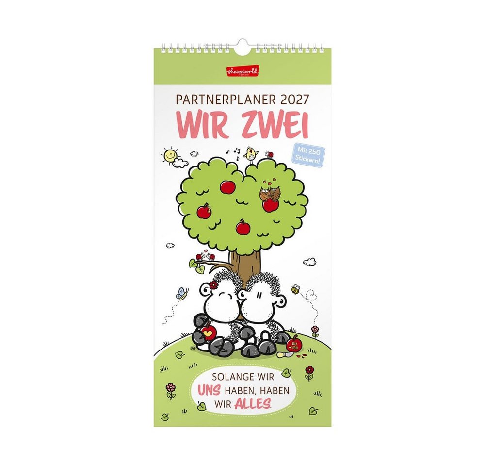 Sheepworld Familienkalender Partnerplaner 2027 »Wir zwei« Bild 4