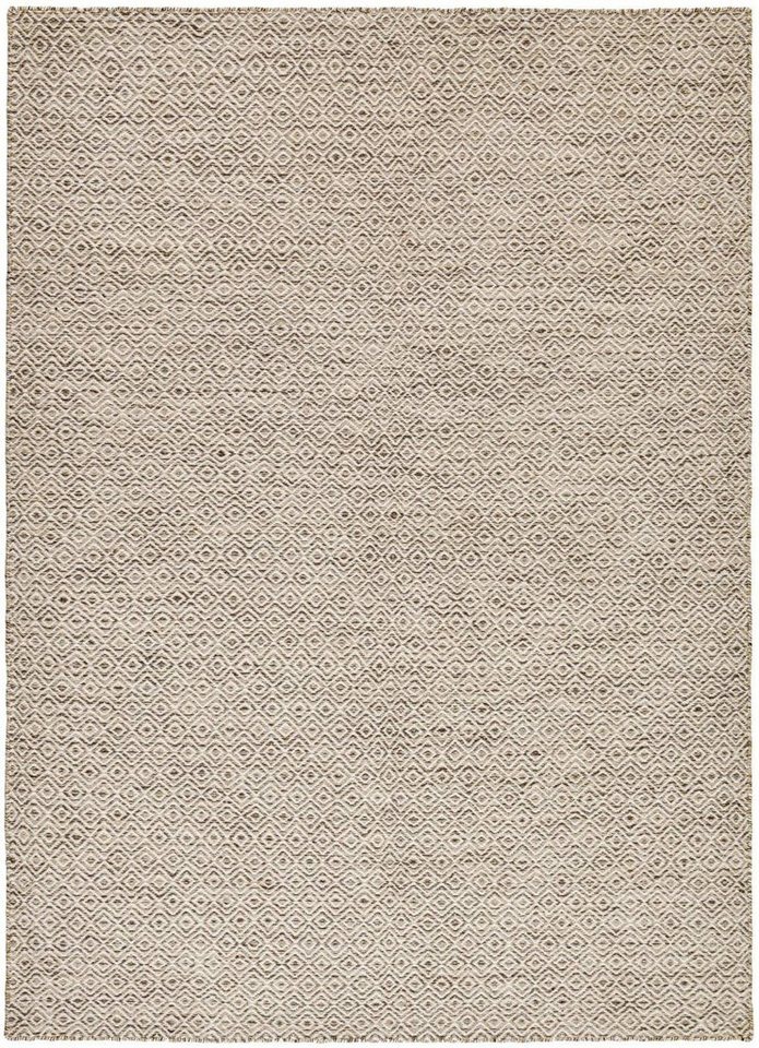 RUG N' ROLL Wollteppich 2-Seitiger Skandi, modern, flachgewebe, strapazierfähig, handgewebt, Rechteckig Bild 2