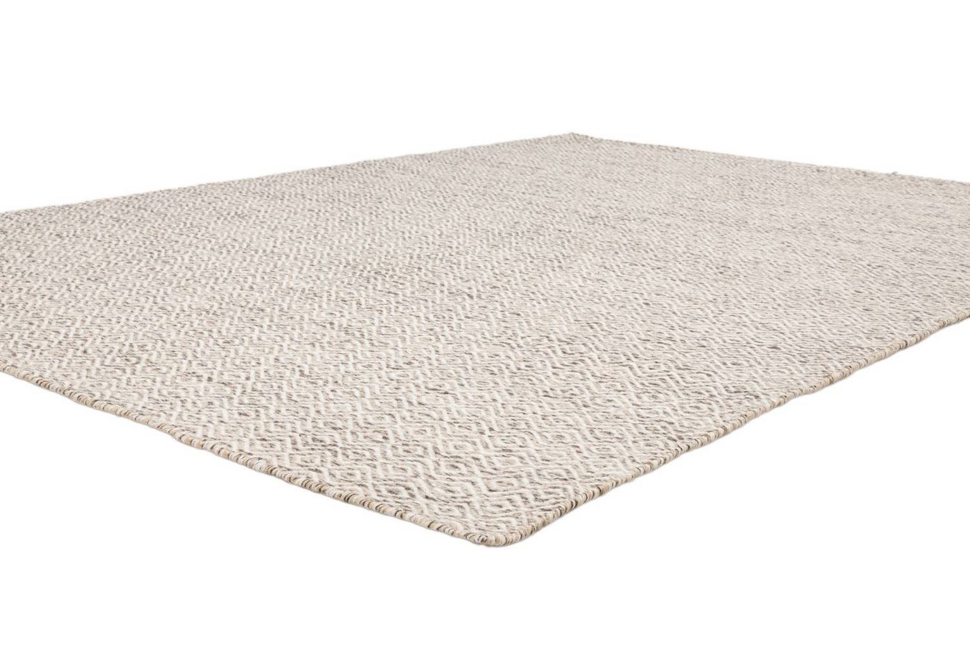 RUG N' ROLL Wollteppich 2-Seitiger Skandi, modern, flachgewebe, strapazierfähig, handgewebt, Rechteckig Bild 5