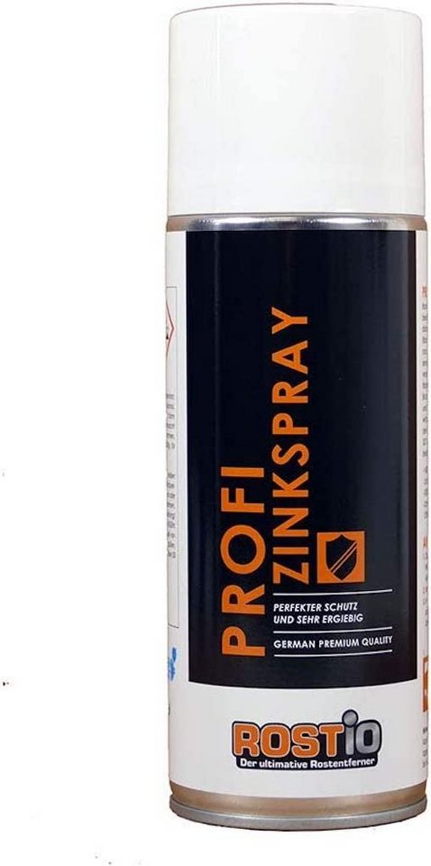 Rostio Rostschutzgrundierung Rostio Profi Zinkspray & Zinkgrundierung Zinkfarbe, 1-tlg.
