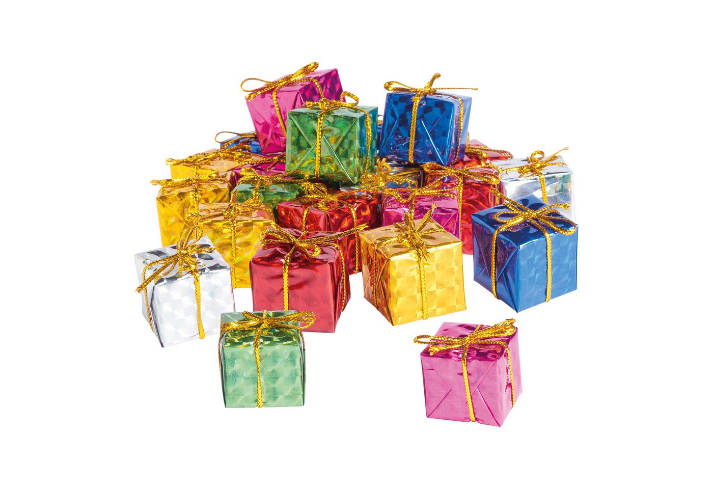 VBS Streudeko Geschenkpäckchen, 24 Stück