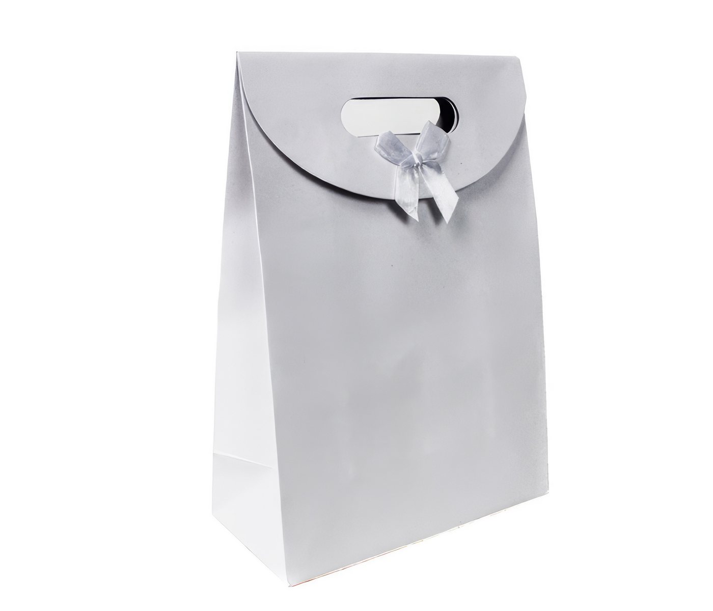 Yudu Geschenktüten 10er Geschenktaschen mit Klettverschluss Kartonstärke 19x9x26,50cm