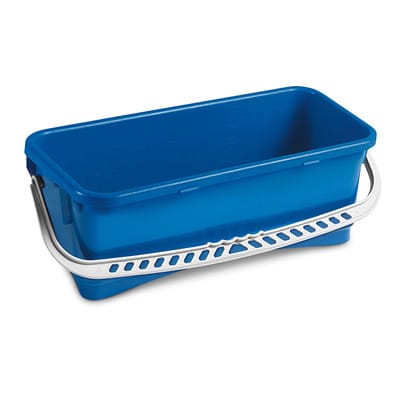 10 l Rechteckiger Eimer, blau
