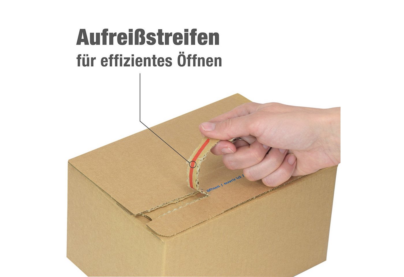 Oputec Versandkarton 20x Automatikkarton AK-15E Blitzboden selbstklebend 161x131x73 mm Bild 5
