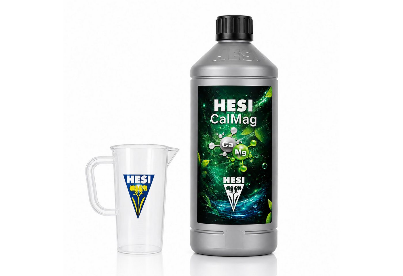 HESI Pflanzendünger 0,5 l HESI CalMag + HESI Messbecher, Calzium-Magnesium-Dünger, Vorteilspack, PERFEKTE MINERALBALANCE Bild 3