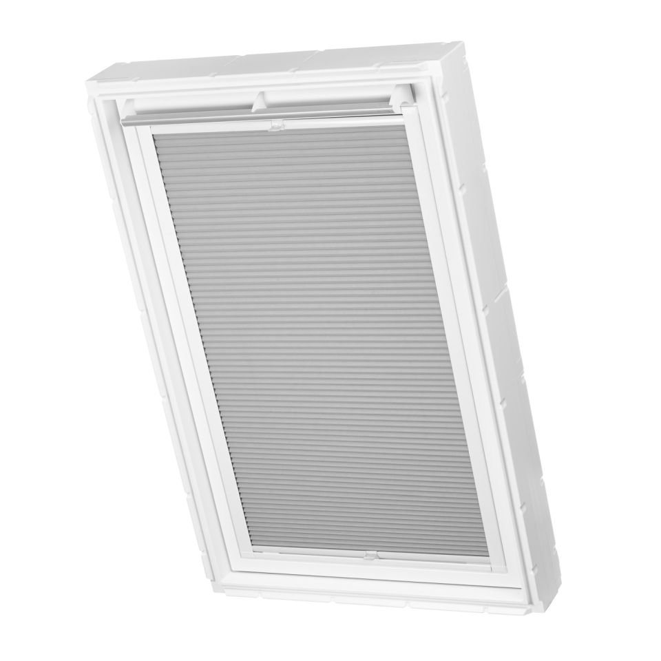 ventanara Dachfensterplissee Dachfenster passend für Velux Fenster Grau P08