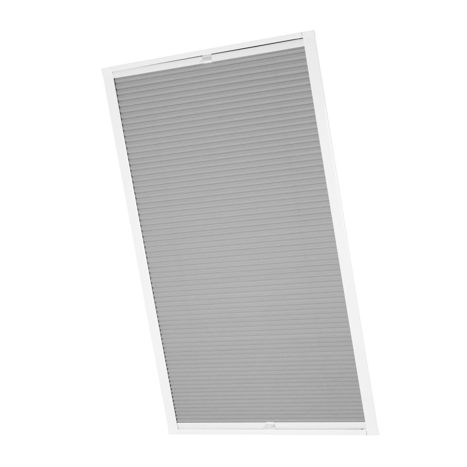 ventanara Dachfensterplissee Dachfenster passend für Velux Fenster Grau P08 Bild 5