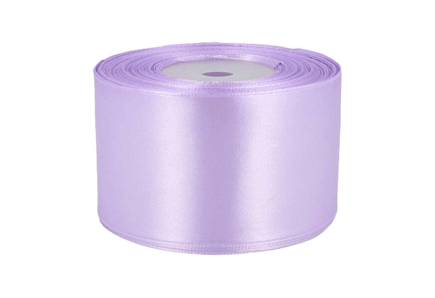 maDDma Satinband 27m Satinband 50mm Geschenkband Dekoband Verpackungsband, flieder