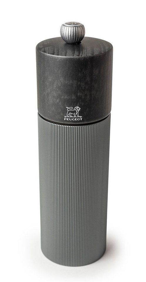 Dekomiro Salz-/Pfeffermühle Peugeot Set Line Carbon Manuelle Salz- und Pfeffermühle 18 cm manuell