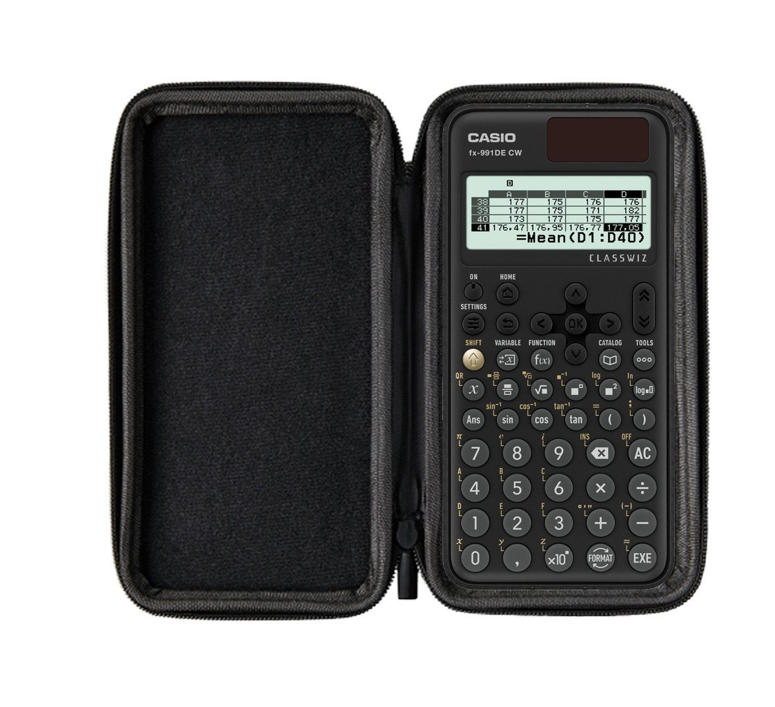 CASIO Taschenrechner fx-991DE CW inkl. Schutztasche Dunkelgrau & Fachbuch (160 S., DIN A5) Bild 5
