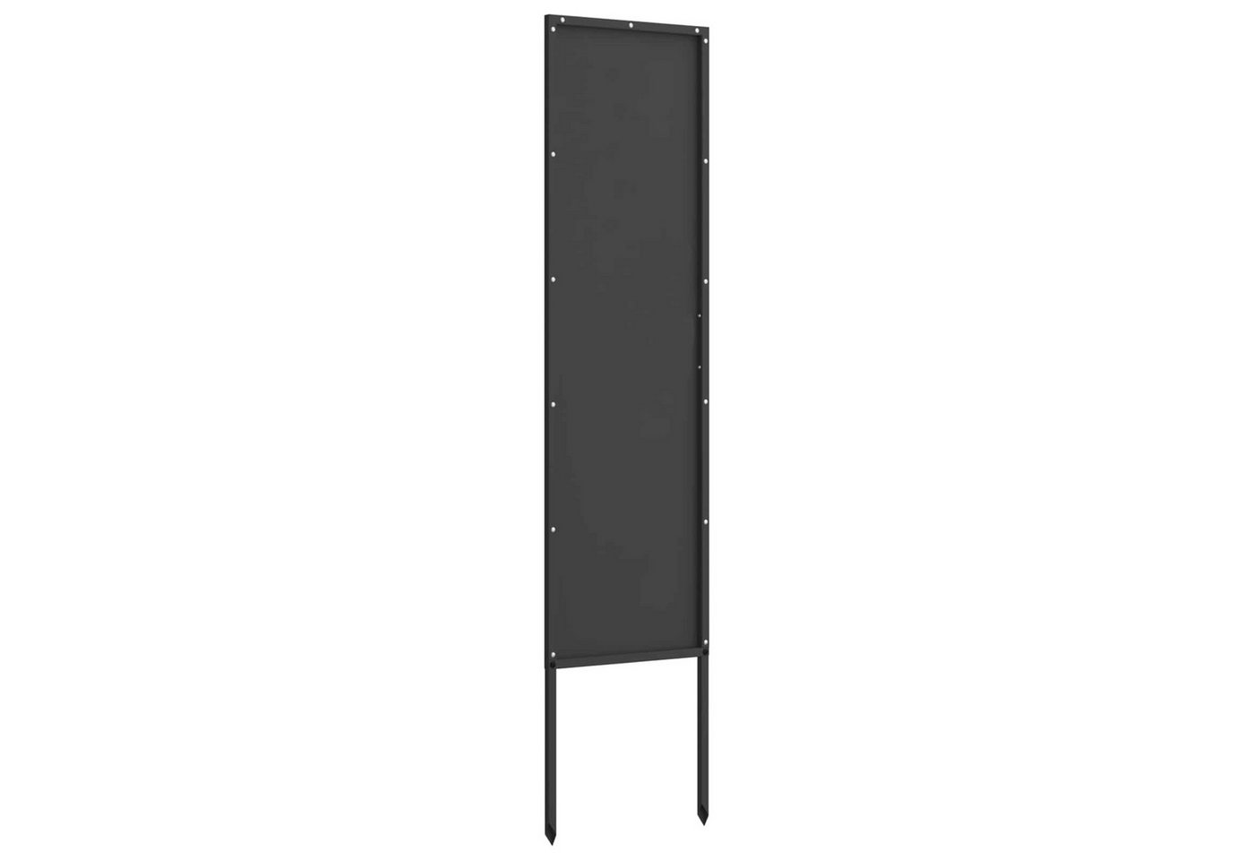 vidaXL Wandbild Garten Sichtschutz-Leinwand Schwarz 32 x 140 cm, (1 St) Bild 5