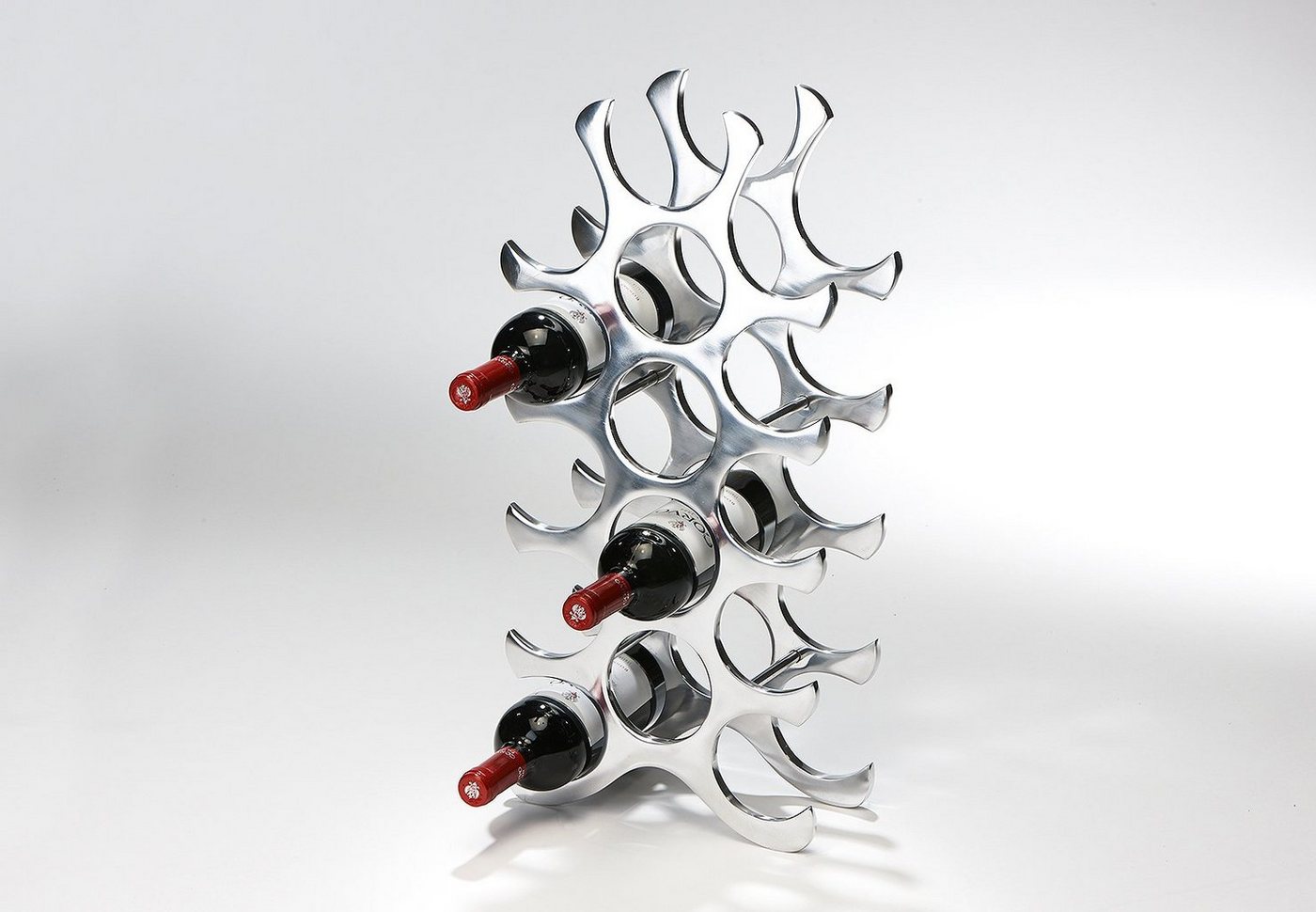 Kobolo Weinregal Flaschenhalter CIRCLE aus Metall für 15 Flaschen, 1-tlg. Bild 3