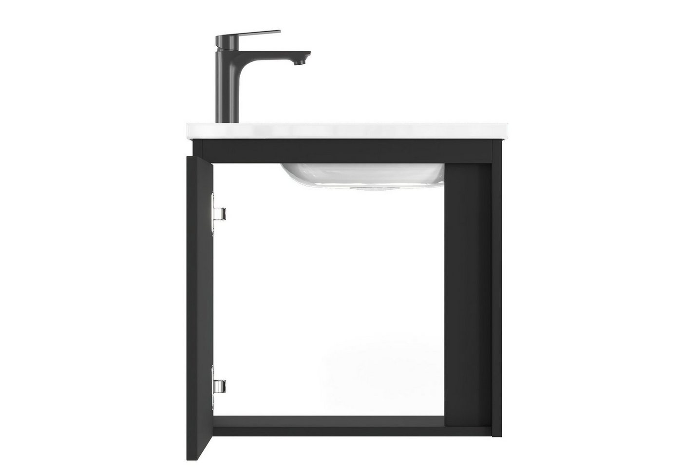 Planetmöbel Waschtisch Waschtisch inkl. Waschbecken 50cm, versch. Farben