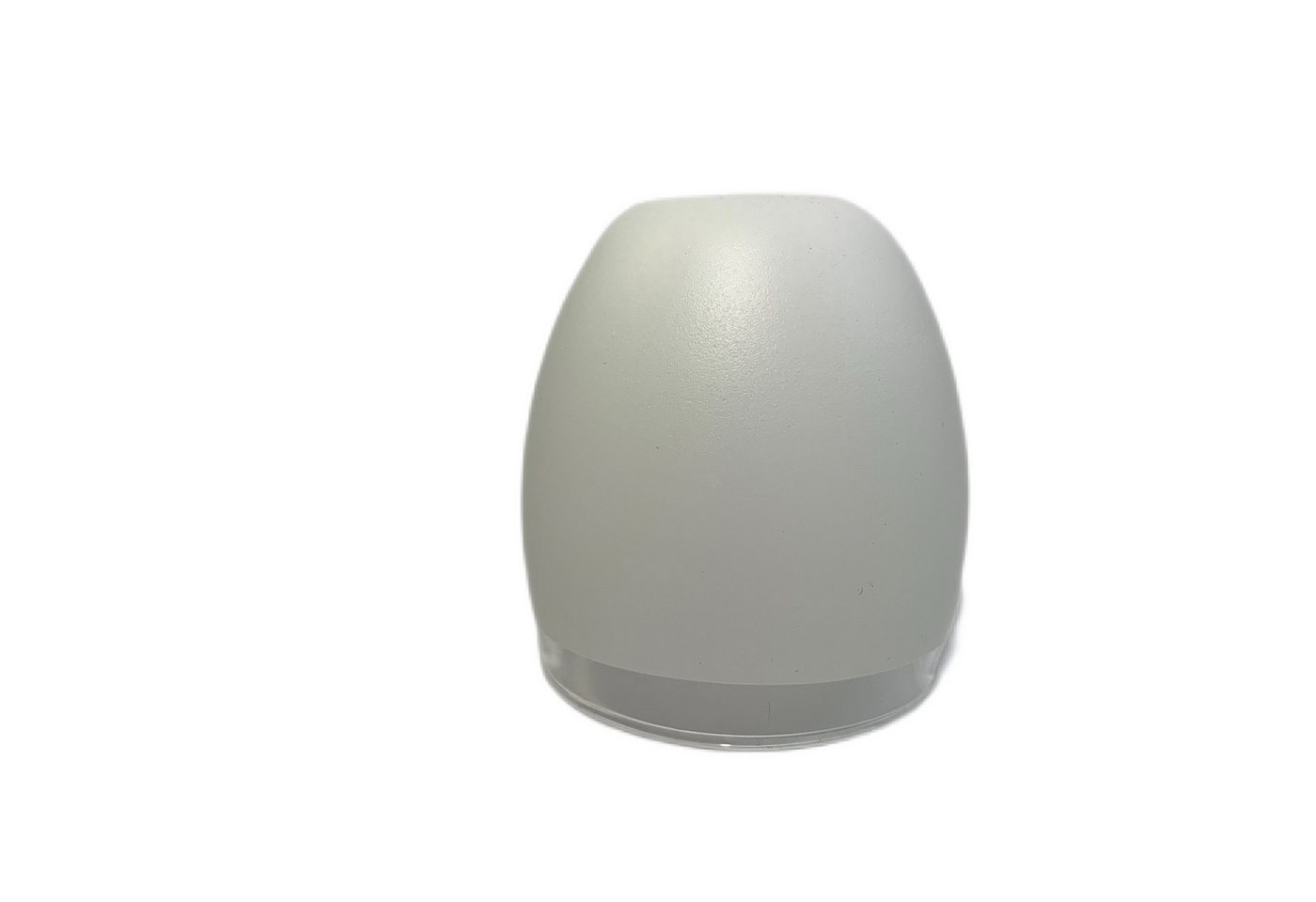 Home4Living Lampenschirm Lampenglas Ersatzglas Ø 58mm Spot Light Weiß mit klarem Rand, Dekorativ Bild 3