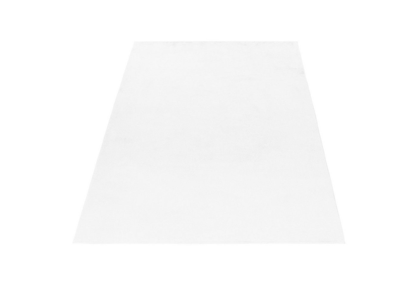 Stilvoll Günstig Hochflor-Teppich Teppich für den Flur oder Küche Unicolor - Einfarbig, Läufer, Höhe: 20 mm