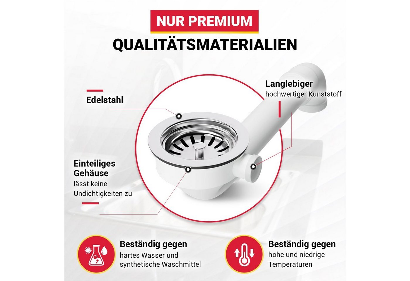 AQUADE Siebventil Siebkorbventil Ø114 mm