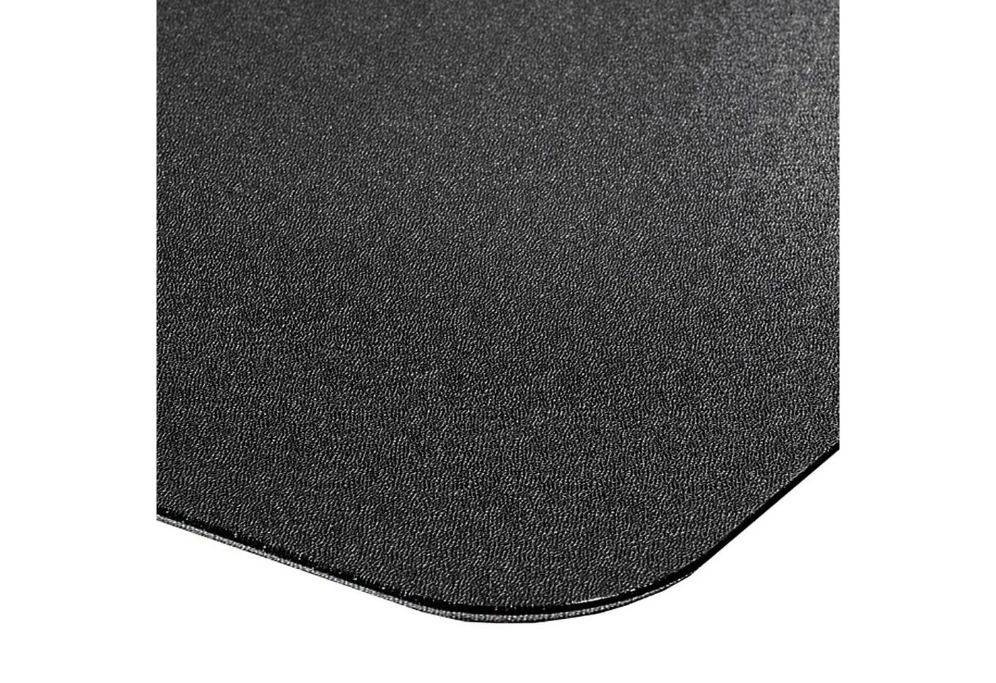 Floordirekt Bodenschutzmatte für Hartböden, Schwarz