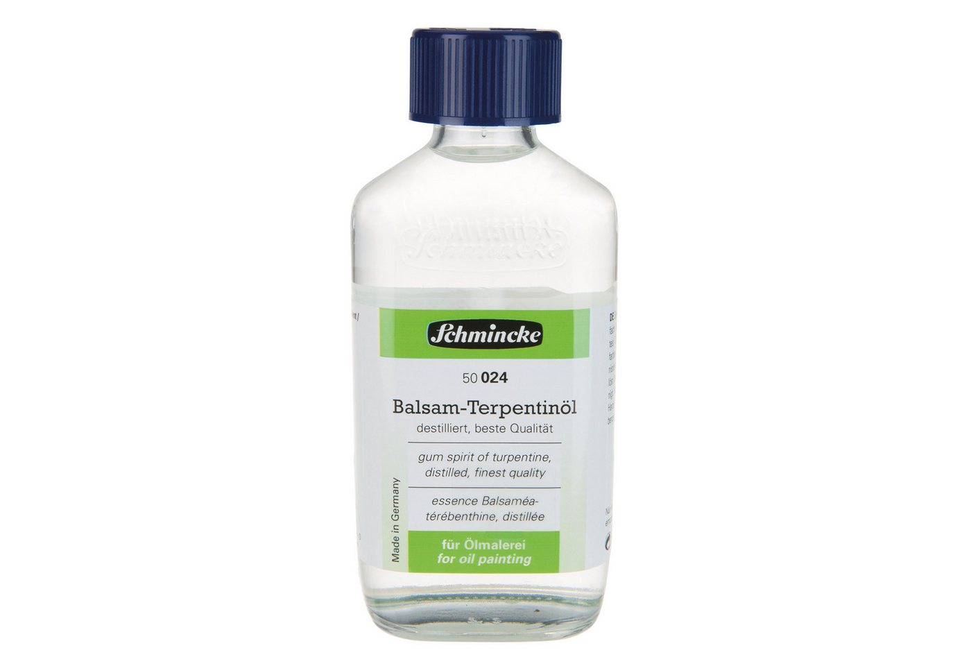 Schmincke Ölfarbe Balsam-Terpentinöl destiliert - 200ml Öl Hilfsmittel 50 024 026 Bild 5
