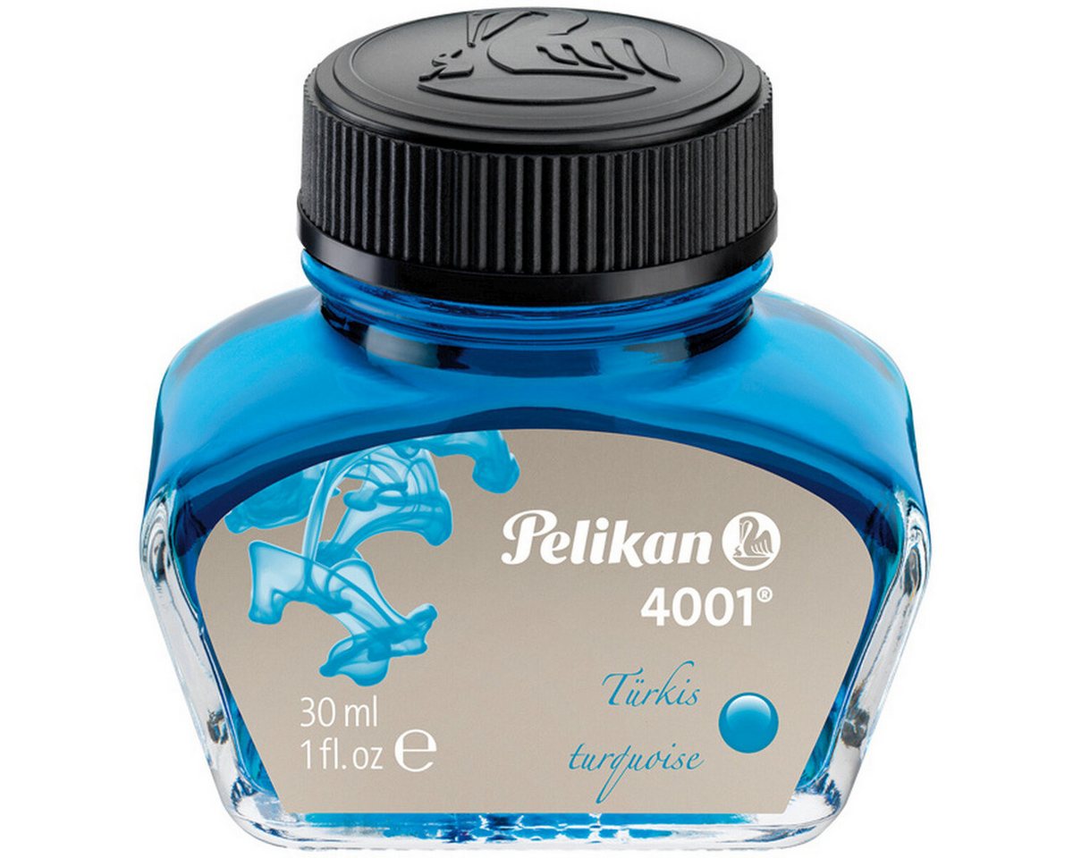 Pelikan Füllhalter Tinte 4001 30ml Glas türkis