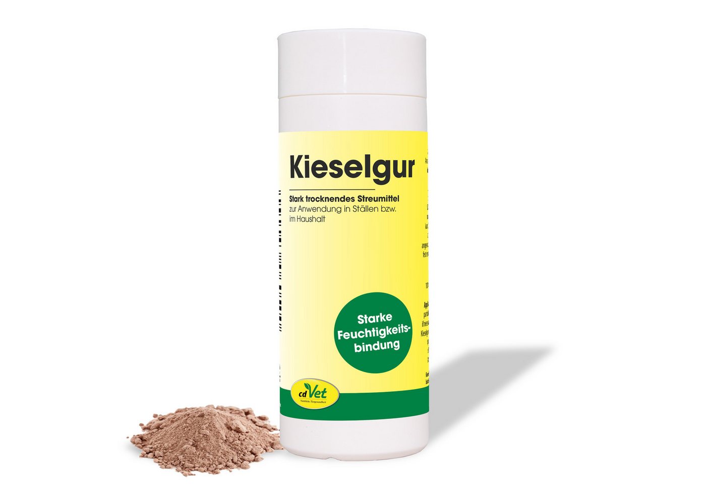 cdVet Milbenspray Kieselgur, 50 g, Kieselgur kann nicht überdosiert werden. Bild 3