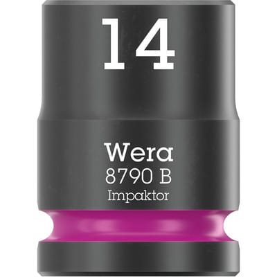 8790 B Impaktor Steckschlüsseleinsatz mit 3/8"-Antrieb, 14 x 30 m