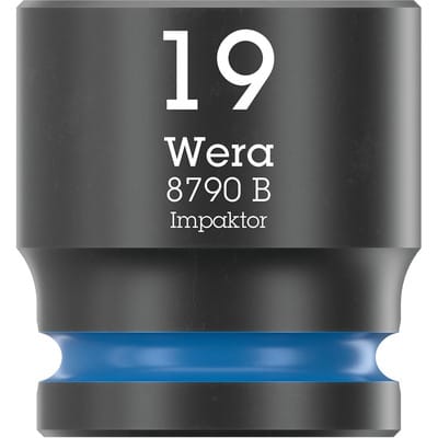 8790 B Impaktor Steckschlüsseleinsatz mit 3/8"-Antrieb, 19 x 30 m