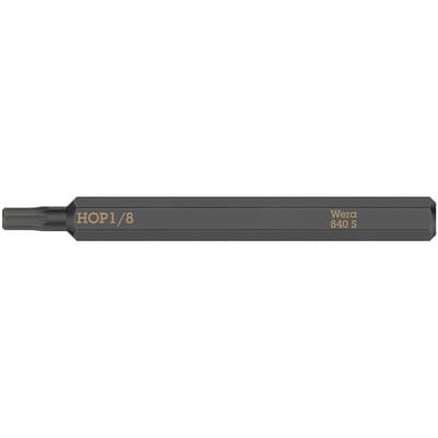 840 S Hex-Plus Innensechskant Bits für Schlagschraubendreher, 1/8" x 70mm