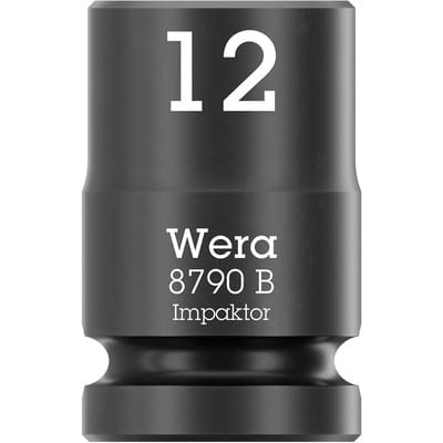 8790 B Impaktor Steckschlüsseleinsatz mit 3/8"-Antrieb, 12 x 30 m