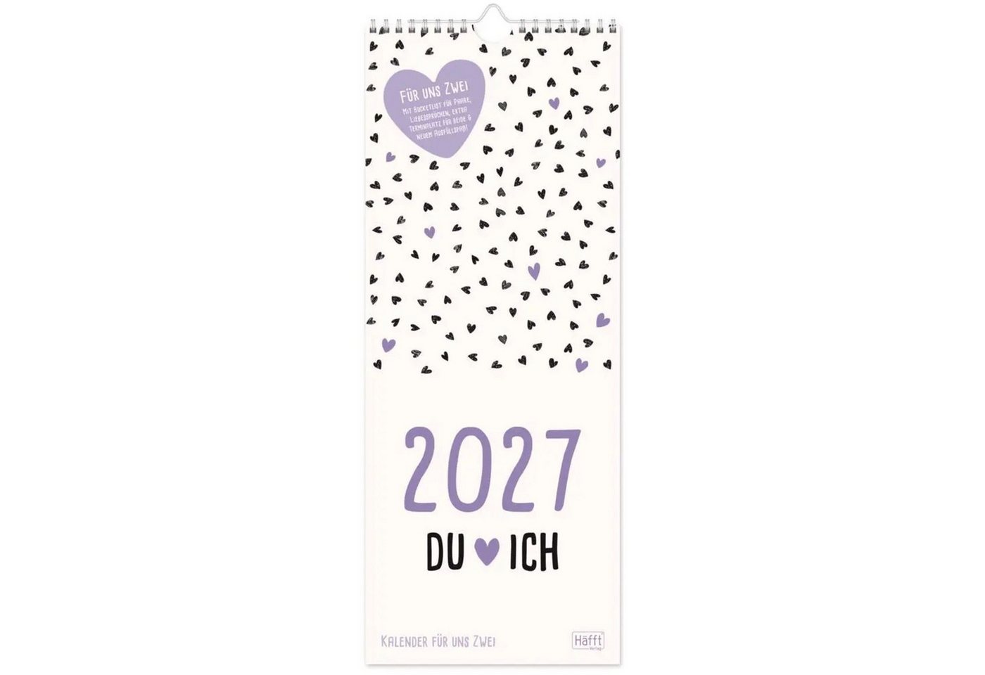 Häfft Wandkalender Du + Ich Kalender für uns Zwei 2027 Bild 4