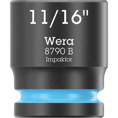 8790 B Impaktor Steckschlüsseleinsatz mit 3/8"-Antrieb, 11/16