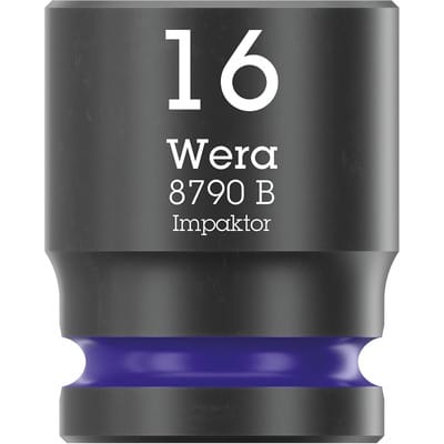 8790 B Impaktor Steckschlüsseleinsatz mit 3/8"-Antrieb, 16 x 30 m