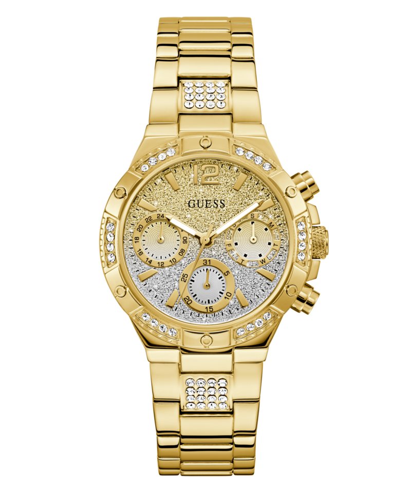 Guess Multifunktionsuhr HARLOW GW0950L2, Quarzuhr, Armbanduhr, Damenuhr, Edelstahlarmband, Datum Bild 2