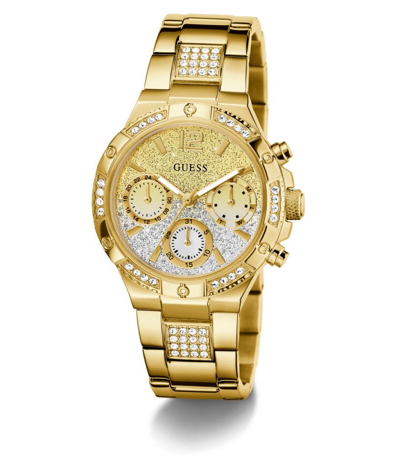 Guess Multifunktionsuhr HARLOW GW0950L2, Quarzuhr, Armbanduhr, Damenuhr, Edelstahlarmband, Datum Bild 5