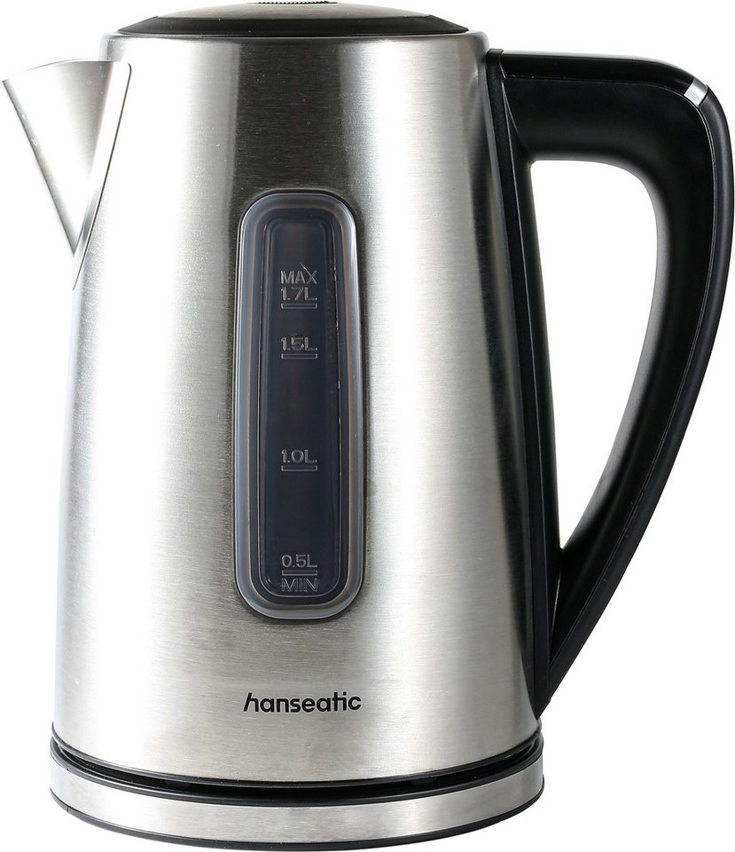Hanseatic Wasserkocher HWK17DSD, 1,7 l, 2200 W, inkl. 3 Jahre Herstellergarantie Bild 2