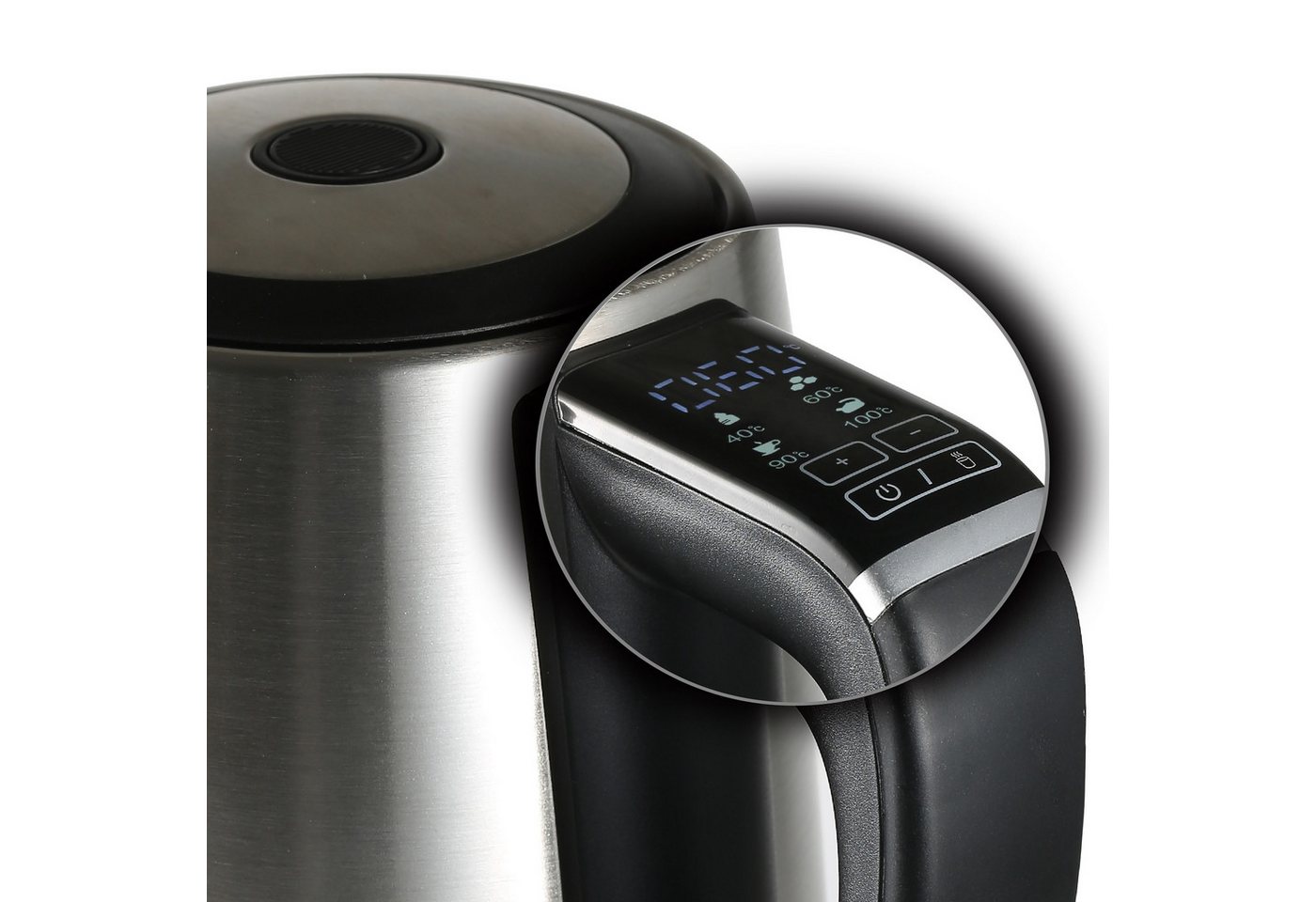 Hanseatic Wasserkocher HWK17DSD, 1,7 l, 2200 W, inkl. 3 Jahre Herstellergarantie Bild 4