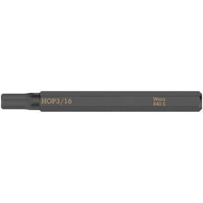 840 S Hex-Plus Innensechskant Bits für Schlagschraubendreher, 3/16" x 70mm
