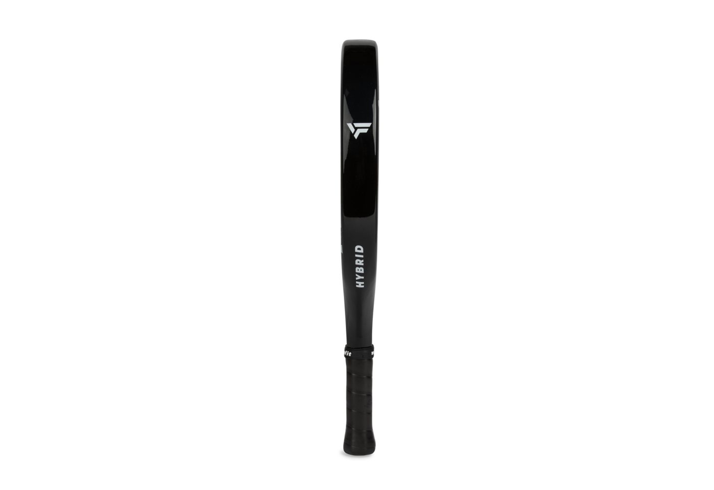 VirtuFit Padelschläger VirtuFit Hybrid Padel-Schläger Schwarz Grau 365 g Carbon EVA-Kern