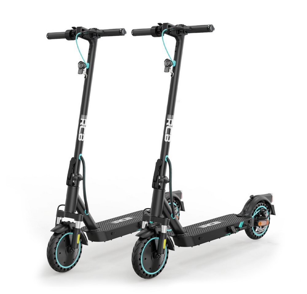 RCB E-Scooter 8.5 Zoll Elektroroller 400W Motor bis zu 30km mit Straßenzulassung, 20.00 km/h, APP-Funktion,Federungssystem, 15 kg Nettogewicht, faltbar Bild 3