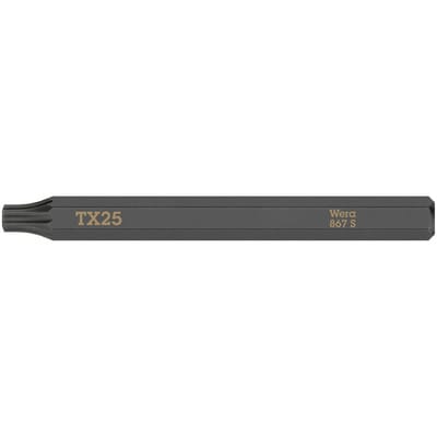 867 S TORX® Bits für Schlagschraubendreher, TX 25 x 70mm