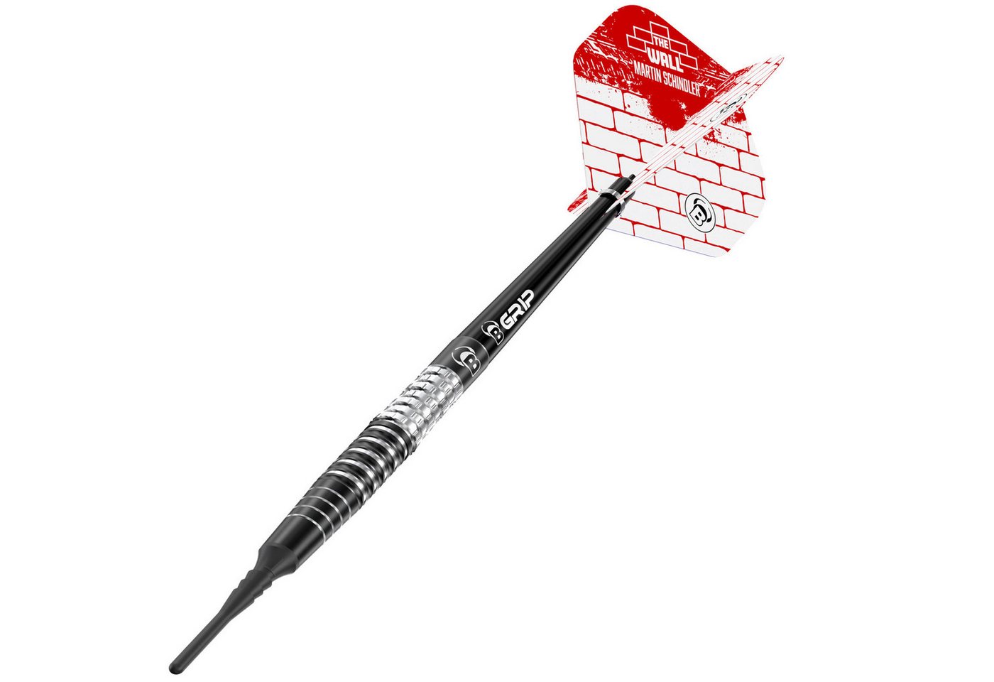 BULL'S Dartpfeil Martin Schindler Generation 3 Softdart 20g, Einsteiger Dartpfeil Soft Dart Darts