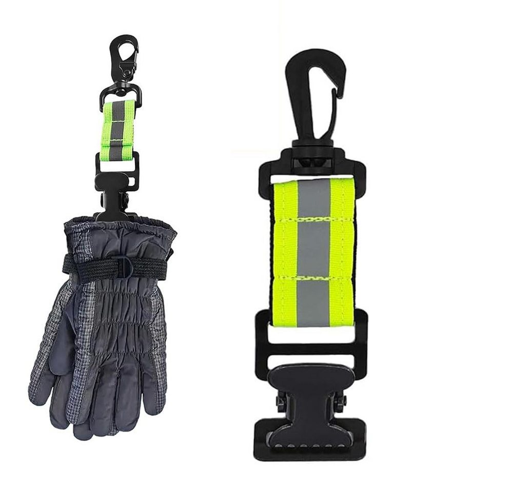 FELIXLEO Arbeitshandschuhe Feuerwehr Handschuhhalter, Reflektierende Streifen Handschuh Clip (1-St) Bild 4