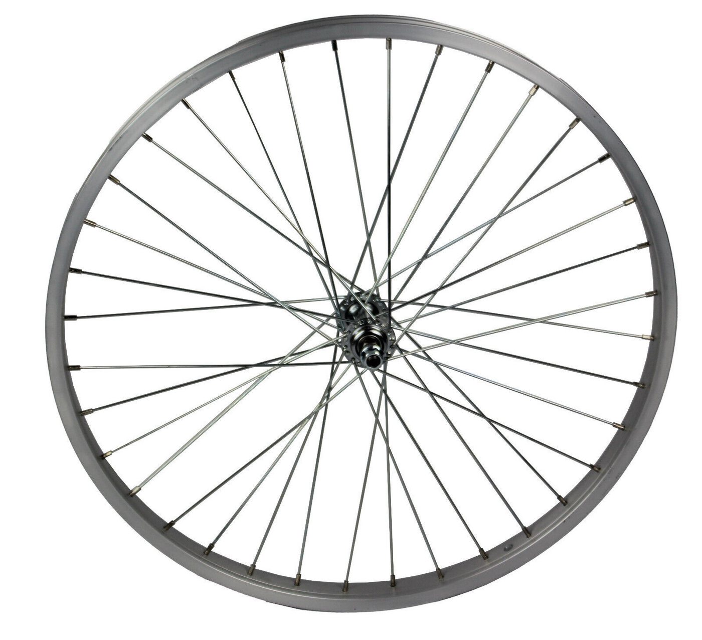 Talson Fahrrad-Laufrad 26 Zoll Aluminium Kastenfelge Vorderrad Vorderfelge mit Muttern