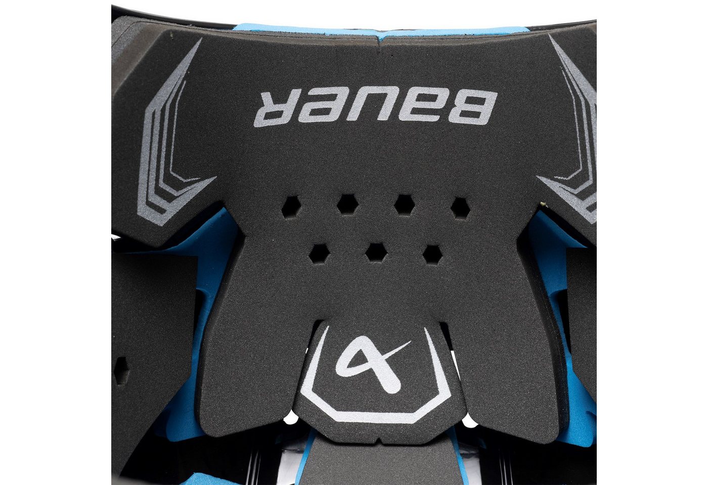 Bauer Eishockeyhelm Helm Bauer Combo (mit Gitter) RE-AKT 55