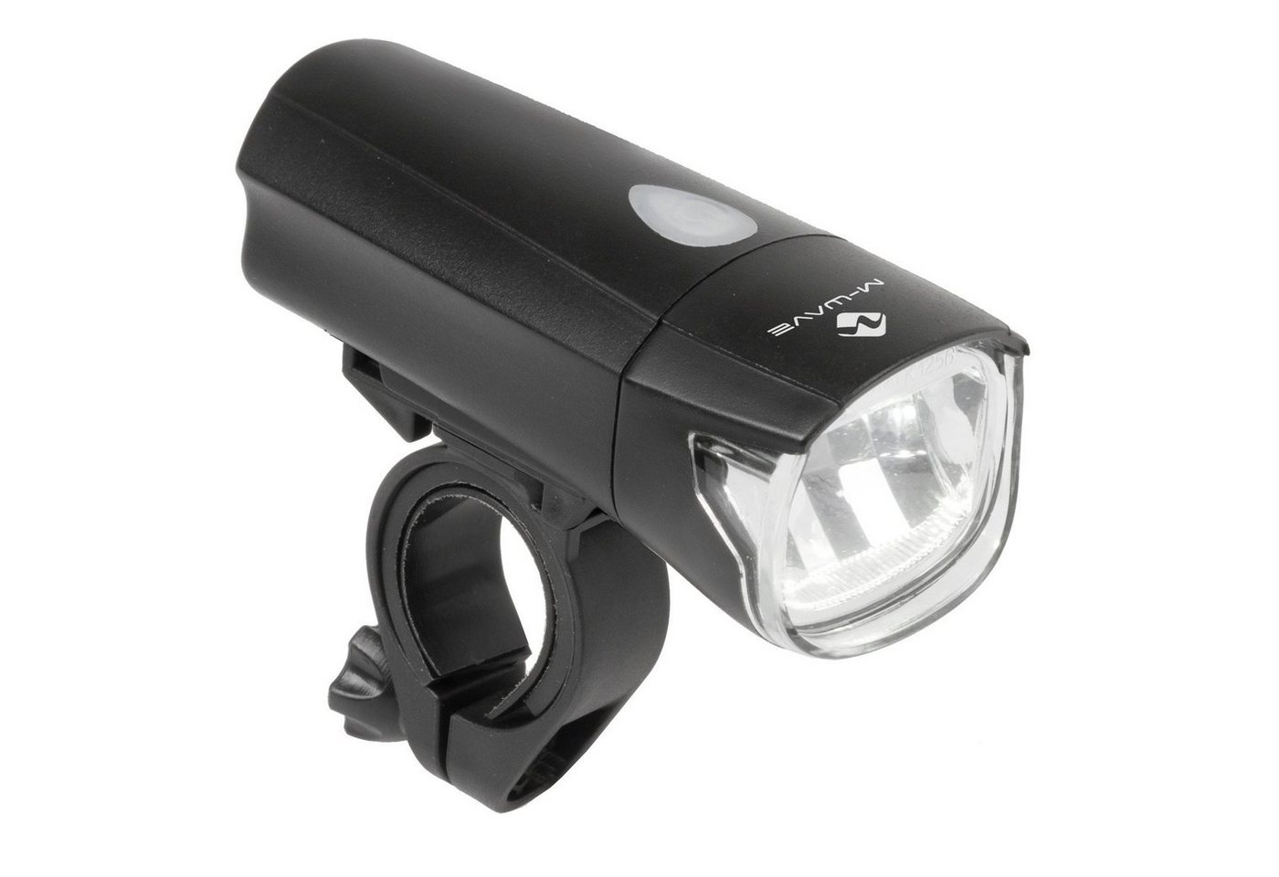 M-Wave Fahrradbeleuchtung Batterielampen Set 30 Lux Atlas K50 LED Frontlicht Rücklicht Bild 2