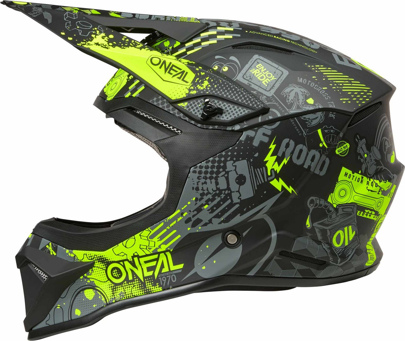 O’NEAL Motocrosshelm 1SRS VIBRANT Motocross Helm, Absorbierend Bild 2