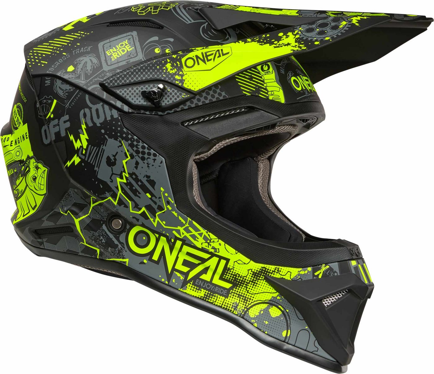 O’NEAL Motocrosshelm 1SRS VIBRANT Motocross Helm, Absorbierend Bild 5