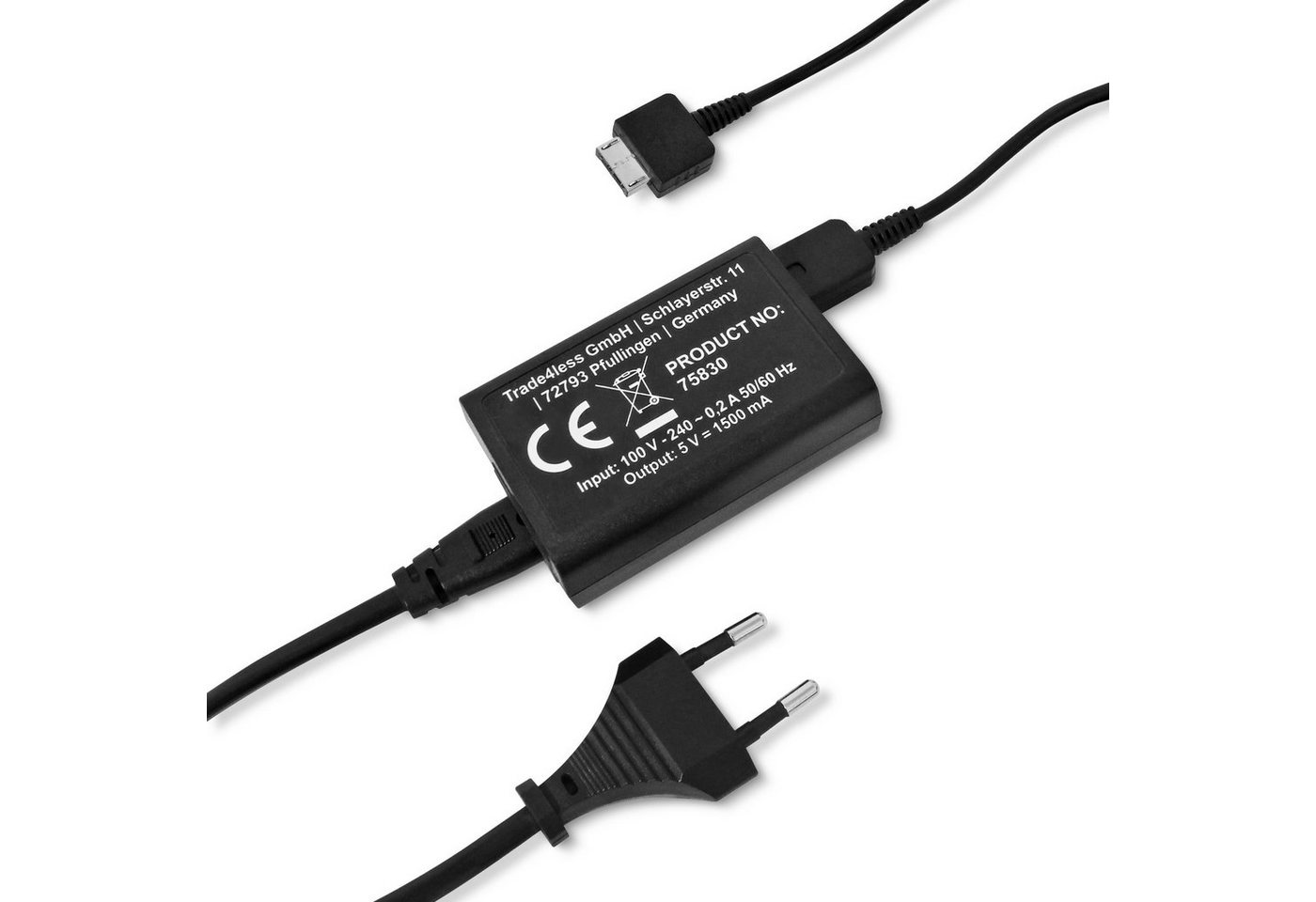 EAXUS Ladegerät Geeignet für PlayStation Vita Spielkonsolenzubehörkabel, Standard-USB, PS Vita, (190 cm), USB Ladekabel/Stromkabel für PS Vita Bild 4