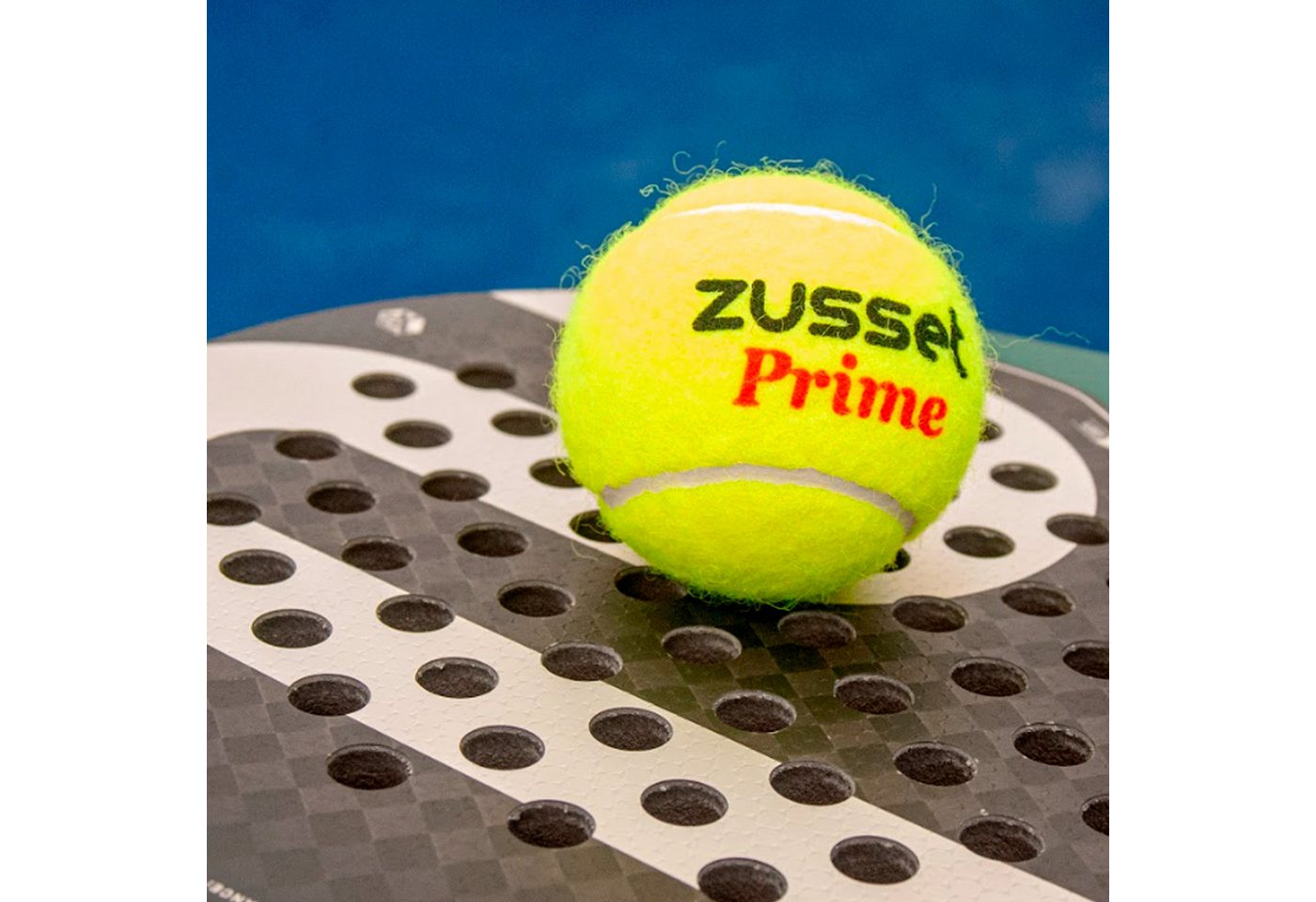 Zusset Padelschläger Padel Balls Padelbälle PRIME – Turnierqualität - 3 Stück in Tube Bild 2