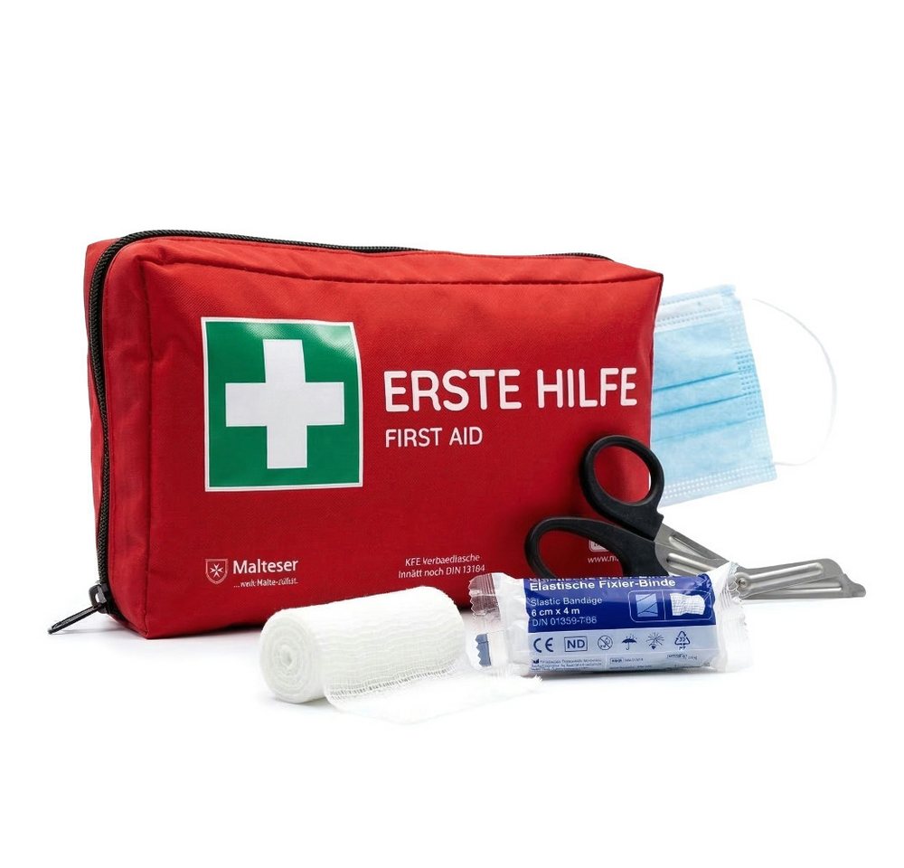 FLEXEO KFZ-Verbandtasche DIN 13164:2022, Erste-Hilfe-Set für Autos, PKWs Bild 5